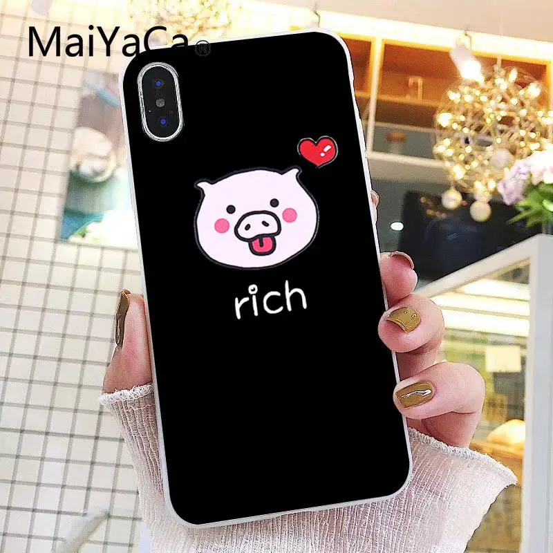 Cute Cartoon Rich Pig