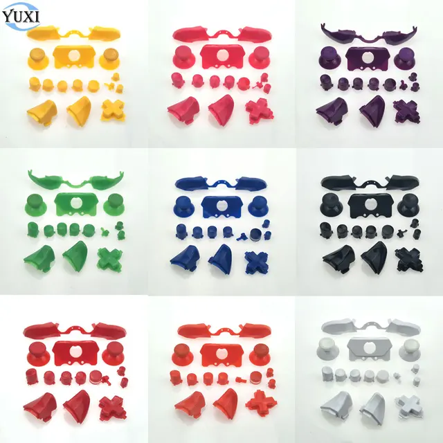 Best Price YuXi Plastic & Chorome Bumper Triggers Buttons Replacement Full Set ABXY D-pad LB RB LT RT Button for Xbox One Controller Best Price YuXi Plastic & Chorome Bumper Triggers Buttons Replacement Full Set ABXY D-pad LB RB LT RT Button for Xbox One Controller