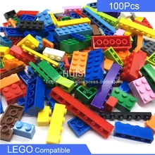 DIY Learning Educational Bricks Toys Compatible With LEGO Plastic Blocks Plate City Parts 100PCS Set Girls Boys Toys 6 Years DIY Learning Educational Bricks Toys Compatible With LEGO Plastic Blocks Plate City Parts 100PCS Set Girls Boys Toys 6 Years