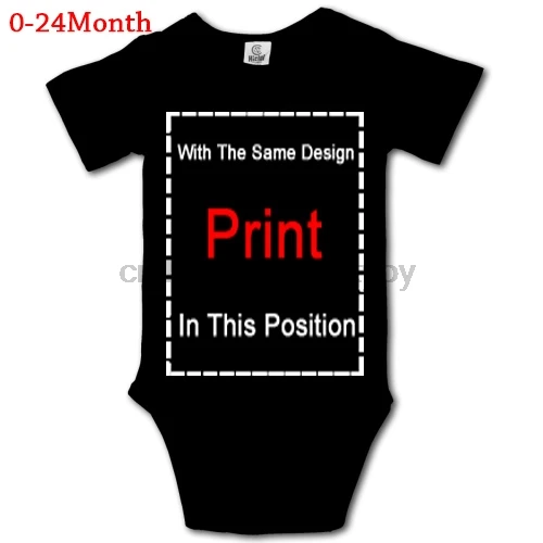 0-24Month Хлопок высокого качества сдельник для ребенка Детские Боди Одежда EAT MOR CHIKIN COW футболка - Цвет: 0-24Month