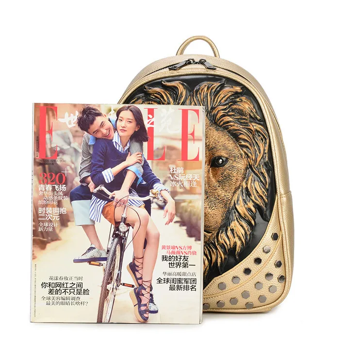 Cheap backpack women pu leather