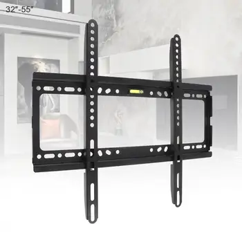

32 - 55 Inch LCD LED Monitor Flat Pan Universal 45KG Fixed-type TV Wall Mount Bracket Flat Panel TV Frame with Level