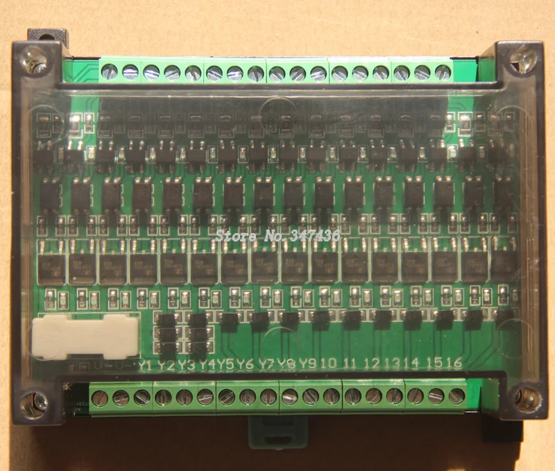 16 way PLC amplifier board input common output high PNP