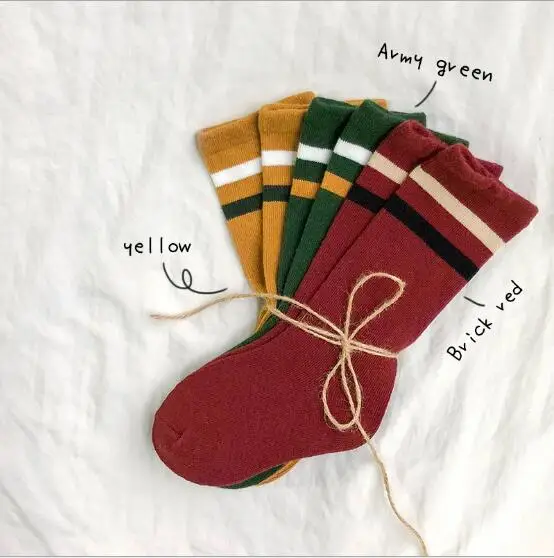 Tukla Babe/новые детские носки на возраст от 1 года до 12 лет осенне-зимние цветные полосатые носки без пятки для мальчиков и девочек - Цвет: 2