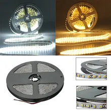 Big Promotion 5M 600 LED 3528 SMD Flexible Strip Tape Light Non-waterproof Warm White Pure White DC12V