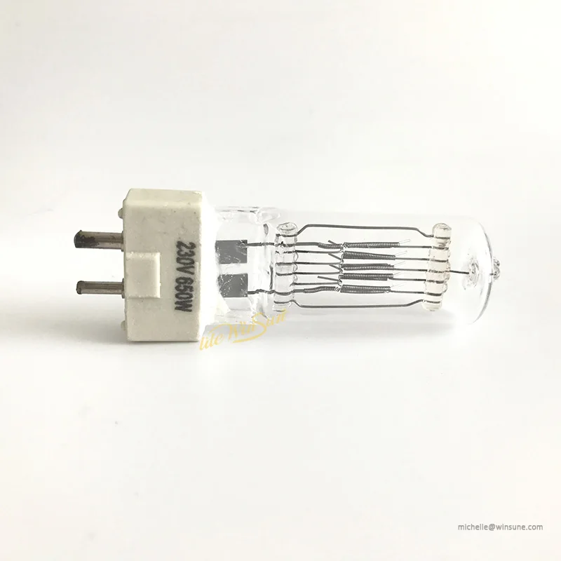 Litewinsune Бесплатная доставка 300 Вт 500 650 1000 GY9.5 3200K 230 в 120 ТВ студийное освещение