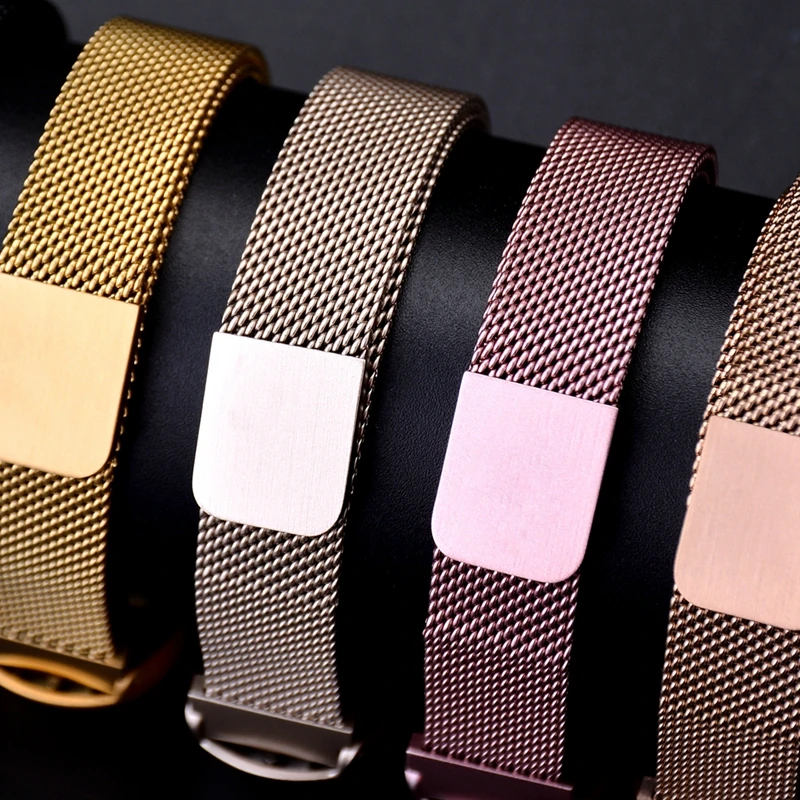 Mi lanese Loop Band для Xiaomi mi 4 ремешок браслет из нержавеющей стали часы 3 магнитные