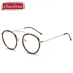 Чашма бренд TR 90 гибкие рамки сплава храм очки старинные очки для женщин и мужчин модные оправы для очков