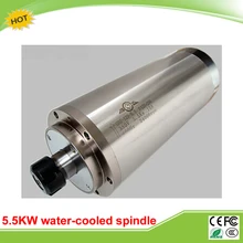 Высокое качество 220 v/380 v 5.5kw Шпиндельный мотор водяного охлаждения шпинделя для мини-фрезерного станка с ЧПУ