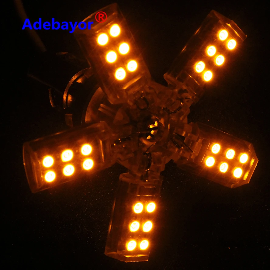2x1156 светодиодный ные лампы высокого качества 5 рычагов расширяемый 40 SMD желтый|bulb