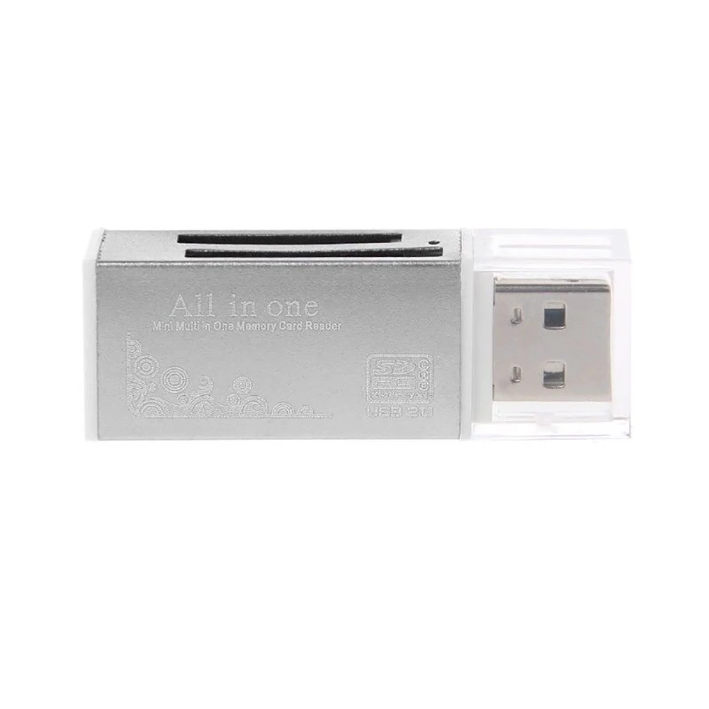 Оптовая продажа быстрая скорость USB 2 0 мульти считыватель карт памяти для SD/SDHC MMC TF
