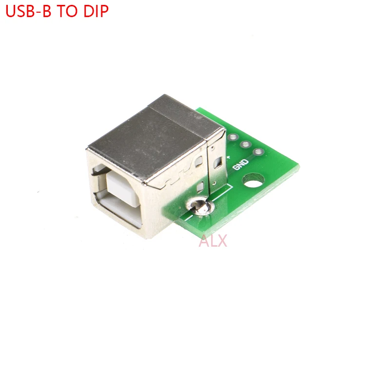 5 шт. адаптер для USB b tpye 2 0 4 контакта 54 мм|Соединители| |