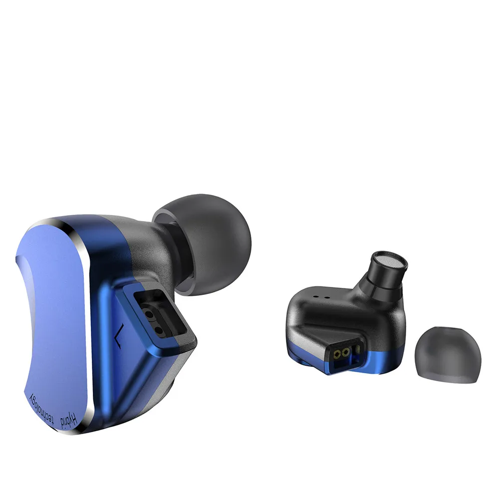 BQEYZ BQ3 In-Ear Moniter HiFi наушники алюминиевые металлические наушники-вкладыши корпус 0,78 мм сменный кабель