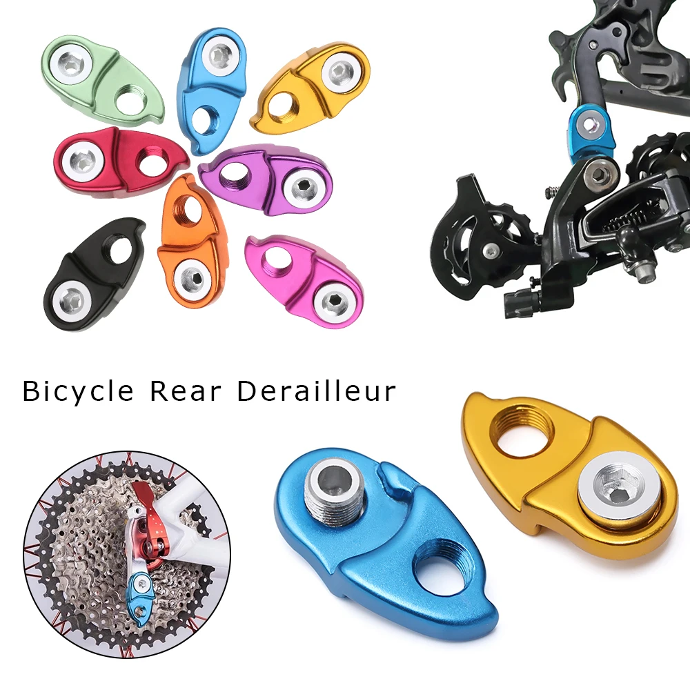 1 шт., велосипедный задний переключатель, вешалка, удлинитель, алюминиевый, для шоссейного велосипеда, MTB, велосипедная Рама, передач, хвостового крючка, удлинитель, для дорожного соединения