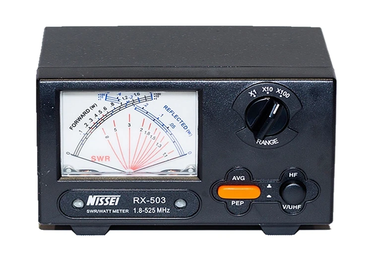 NISSEI RX 503 1 8 525 МГц короткий волновой УФ измеритель мощности SWR форма RS503|Измерители