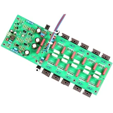 Hifi audio amplifier board 200W/8 ohm power Amplifier reference Gao Wen 29 circuit aluminum pcb circuit board 82 8 28 8 110mm wxhxl mini audio amplifier stereo enclosure instrumentation power amplifier