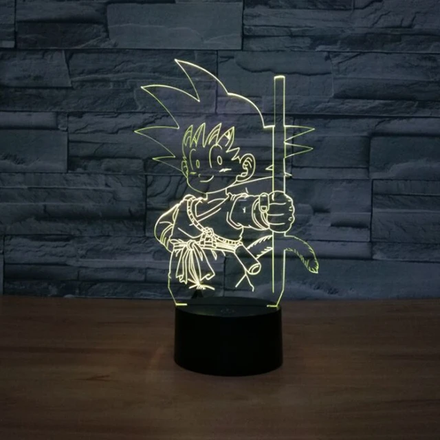 Creatieve Anime Dragon Ball Son Goku kinderen Kakarotto Nachtlampje ... Creatieve Anime Dragon Ball Son Goku kinderen Kakarotto Nachtlampje ...