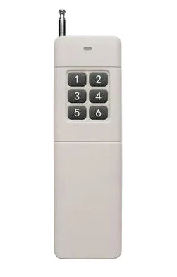 xuanlongyuan 3000m Long Range Distance High Power 6CH 6 CH RF Remote Control Transmitter 315/433.92 MHZ/Garage Door/shutters | Электроника