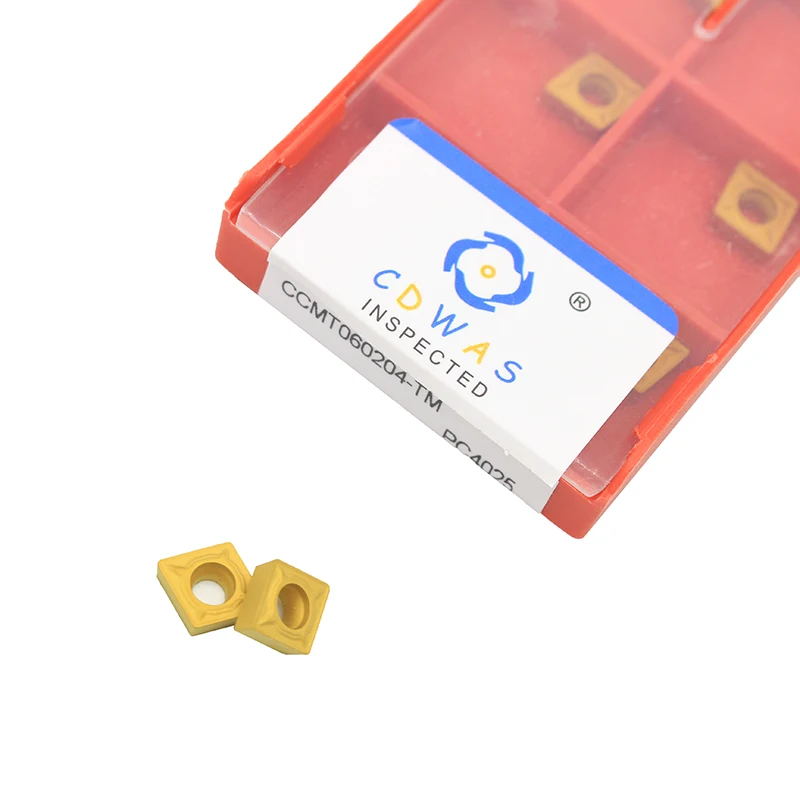 

CCMT060204 TM PC4025 Carbide insert Internal Turning Tools Lathe cutter Tool turning insert For processing steel parts