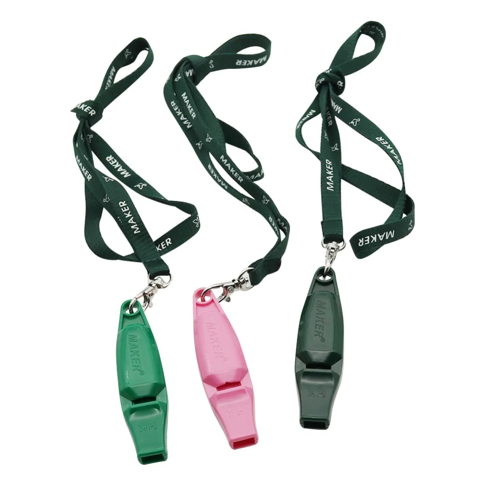1 Pcs Portable Plastik Pigeon Pelatihan Peluit 3 Warna Burung Pet