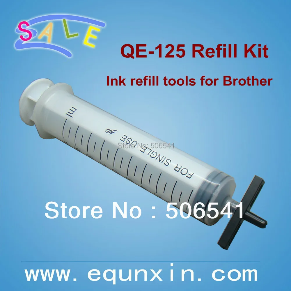 QE 125 Refill Ink tool kit for Brother Cartridge Refill Ink Kit Refill