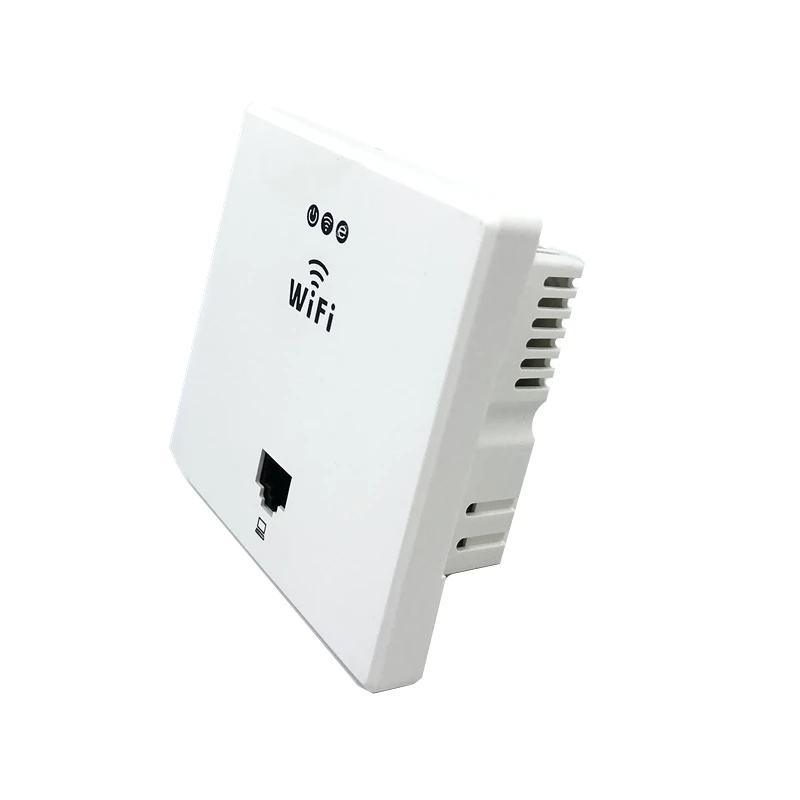 ANDDEAR White Wireless WiFi in Wall AP High Quality Hotel Rooms Wi-Fi Cover Mini Wall-mount AP Router Access Point