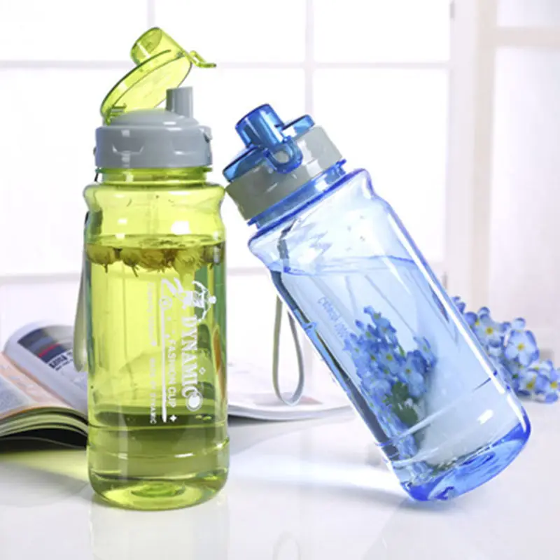 Hot My Water Bottle 800ml Plastic drink Sports Water Shaker bottles