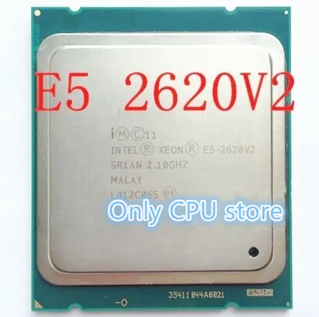 Intel ЦП Xeon E5-2620V2 SR1AN 2,1 ГГц 6-ядерный 15 м LGA2011 E5 2620V2 процессор E5-2620 V2