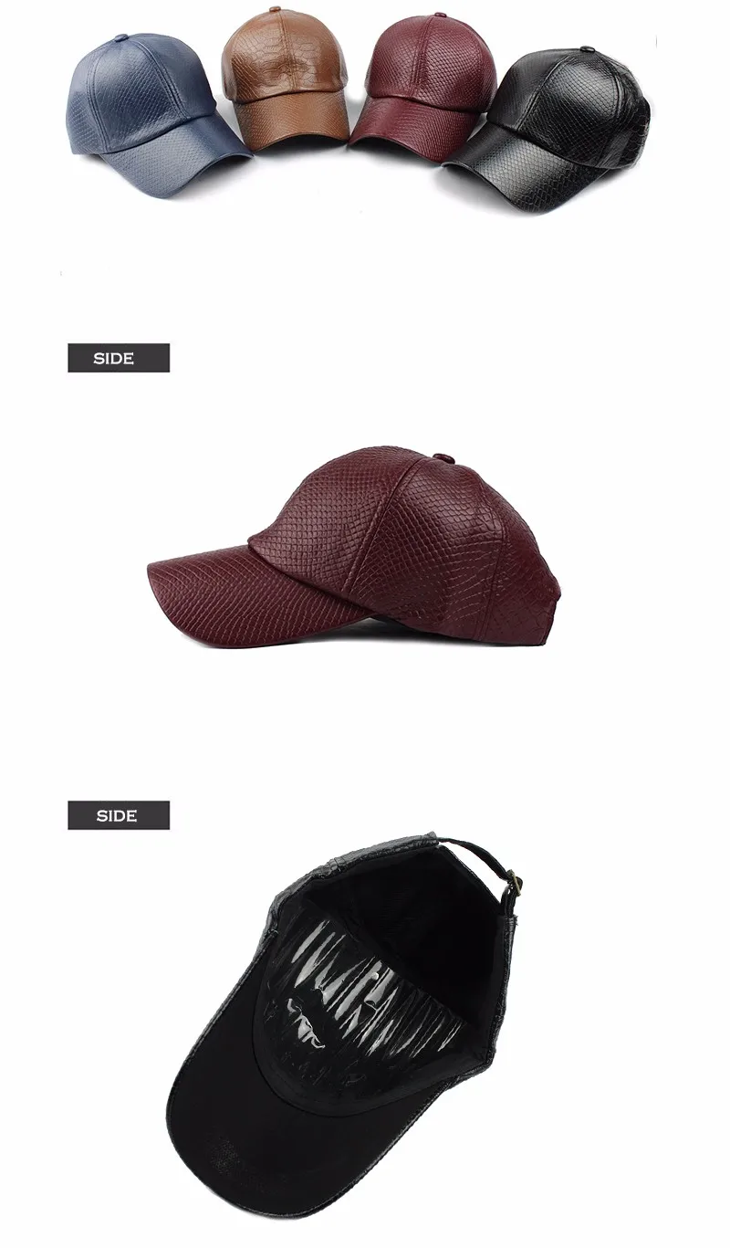 [FLB] Крутая! Новая модная черная бейсбольная Кепка из искусственной кожи, женские шапки для мужчин, осенняя кожаная кепка, Кепка-бейсболка, зимняя женская кепка