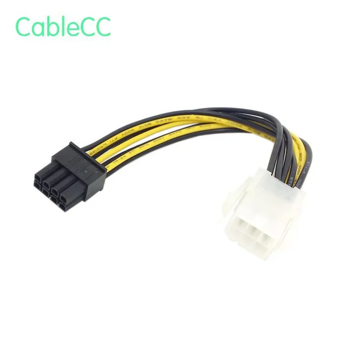 Удлинительный кабель питания для видеокарты PCI E Express 6 Pin Male к 8 Female|Компьютерные