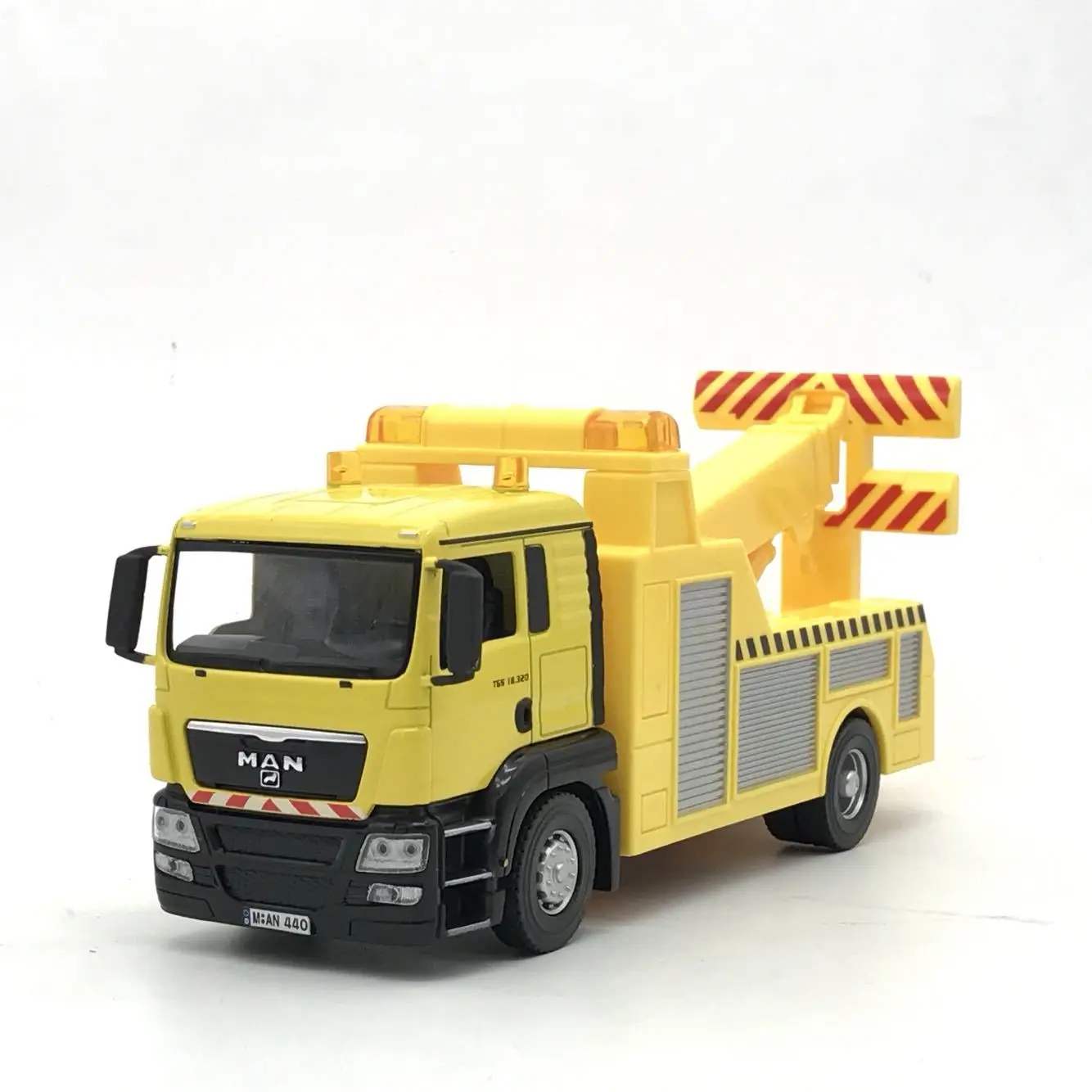 

German Heavy Trailer 1/43 New Special Die-casting Metal Desktop Display Collection Model Long 18cm