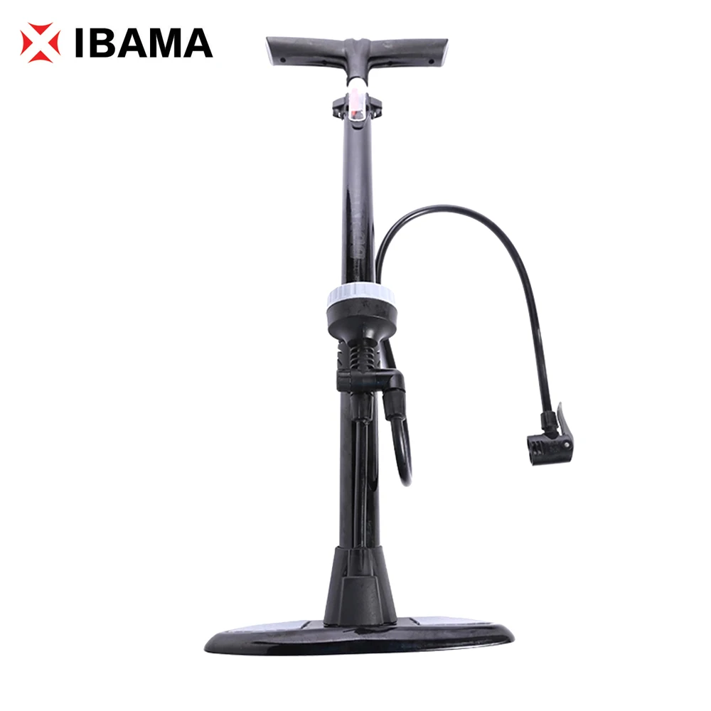 IBAMA Portable Bike Floor Air Pump with Pressure Gauge, Presta
