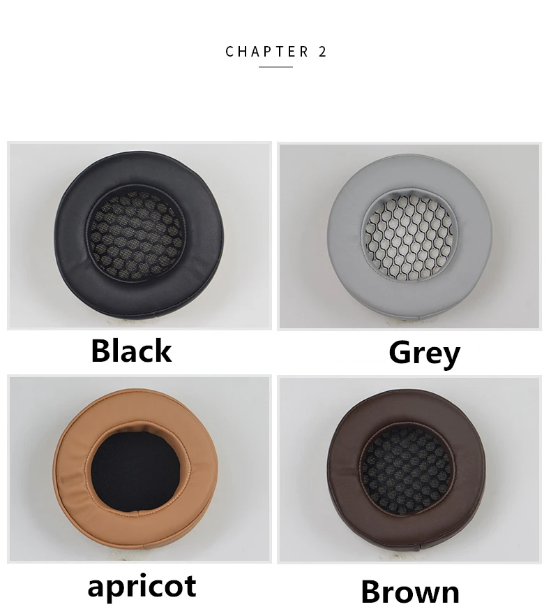 Replacement Foam Ear Pads Cushions for XIBERIA V2 Headphones High Quality Black Brown Earpads (1)