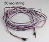 50 LED/string WS2812B pixel module pré-câblé LED s puce LED & dissipateur thermique 10cm RGB fil DC5V WS2812 ► Photo 2/6