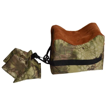 Портативная съемка заднего пистолета, сумка для отдыха, передняя и задняя скамейка, сумка для отдыха, винтовка, ненаполненная подставка, Аксессуары для тренировок - Цвет: Темный хаки