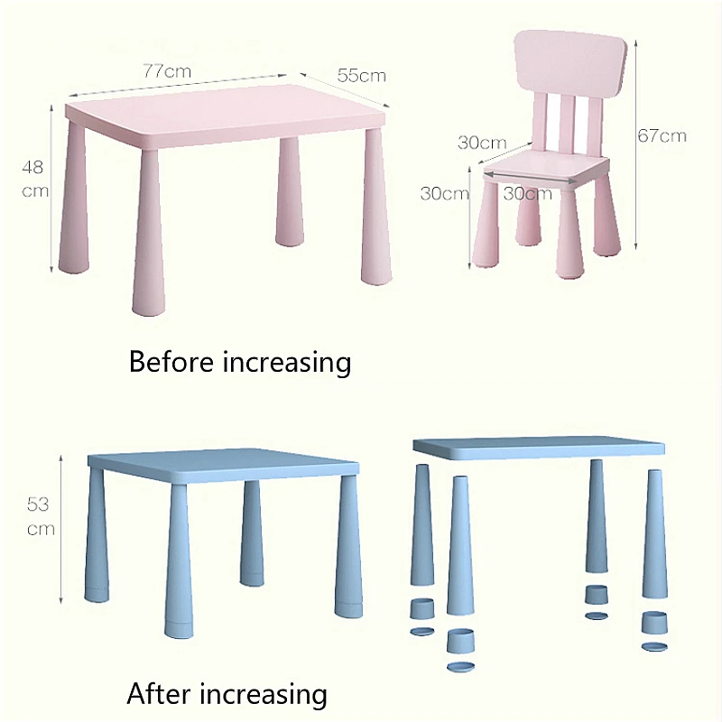Kindergarten Simple Plastic Toy Table Kids Study Desk Multifunction Table and Chair Set Household Small Stable Leisure Table Kindergarten Simple Plastic Toy Table Kids Study Desk Multifunction Table and Chair Set Household Small Stable Leisure Table