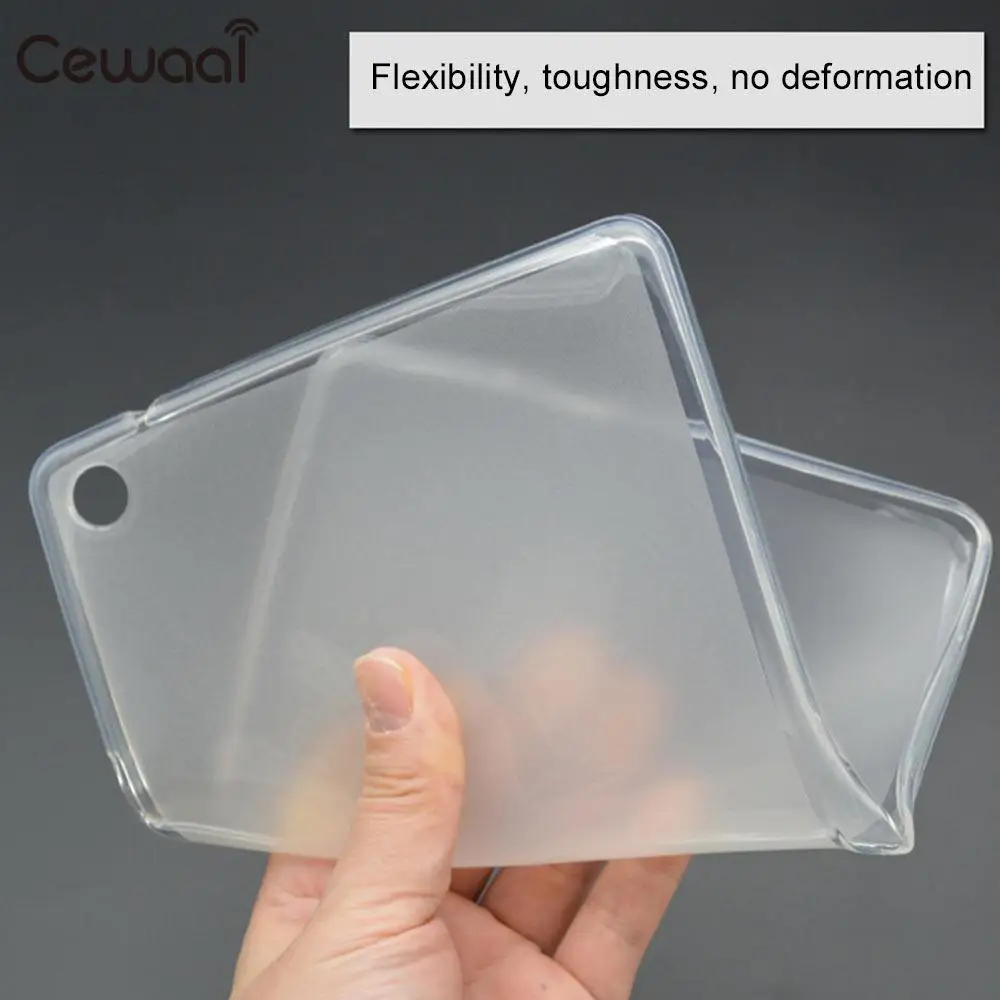 

Tablet Case Protective Case Tablet Silicone Case TPU Anti-Fall Portable Support Durable for Huawei MediaPad M3 8.4