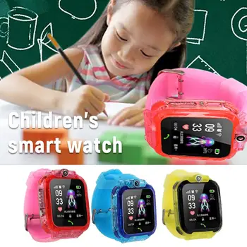 

S12 Kids Phone Smartwatch With HD Screen IP67 Waterproof GPS One-click SOS Clock Video Chat Touch Screen Cool Toys Smart Watch