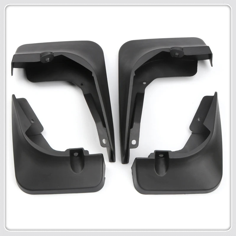 For Ford Focus Front&Rear Car Mudflaps Splash Guards MudGuards Mud Flap 4pcs Plastic Black Auto Accessories