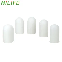 HILIFE Finger протекторы Нескользящие пищевой силиконовый рукав для пальца изоляция 5 шт./компл. кухонный инструмент для барбекю