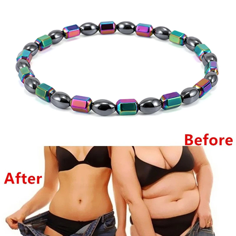 

Vintage Magnetic Foot Chain Fashion Simple Gift Relieve Stress Weight Loss Chain Therapy Ankle Bracelet or Women Men