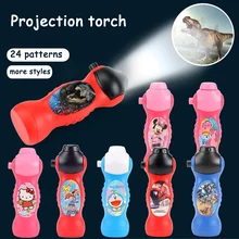 Динозавр Человек-паук проектор игрушка фонарик сон постельные принадлежности История раннего образования игрушка мультфильм шаблон животных горка для младенцев