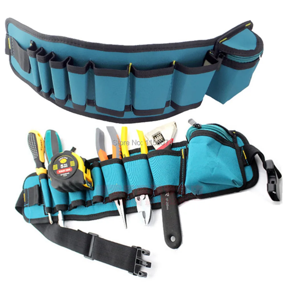 Waist Carpenter Rig Hammer Tool Bag Pockets Electrician Tool Pouch