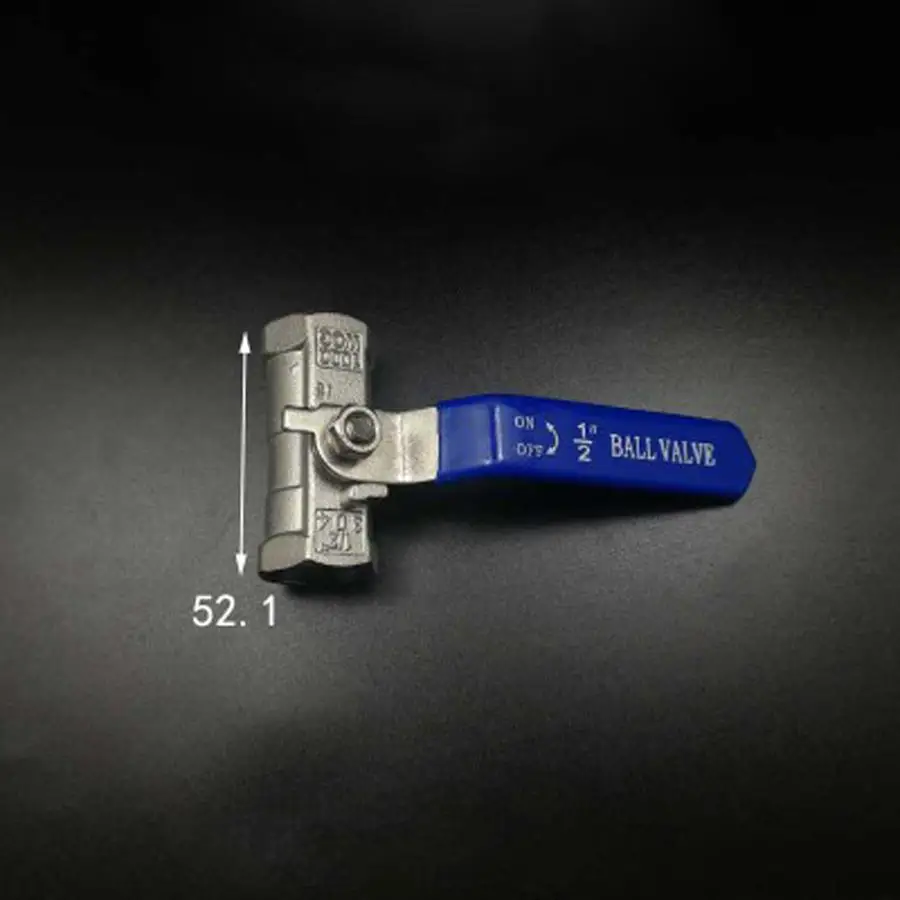 3//8/" BSPP BALL VALVE FEMALE//FEMALE BLUE LEVER BRASS BODY PTFE SEAL 25 BAR