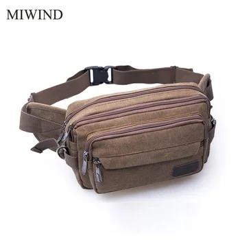 

Free Shipping Waterproof Waist Pack For Men Women Casual Functional Fanny Pack Hip Money Belt Travel Mobile Phone Bag WUP05
