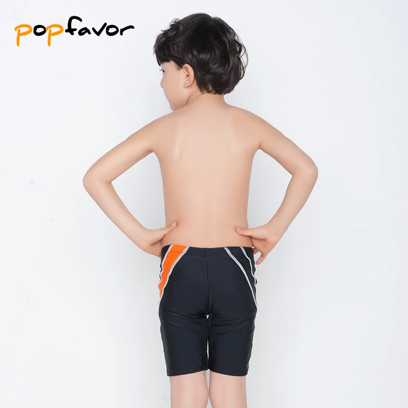 POPFAVOR/брендовые Детские Плавки; Черная детская одежда для купания; Милые плавки для мальчиков; купальный костюм; Одежда для мальчиков; Шорты для плавания