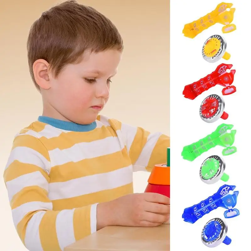 Детские светящиеся игрушки забавные электические ручной Потяните светящийся гироскоп мигающий боевой топ игрушки игры подарки на день рождения
