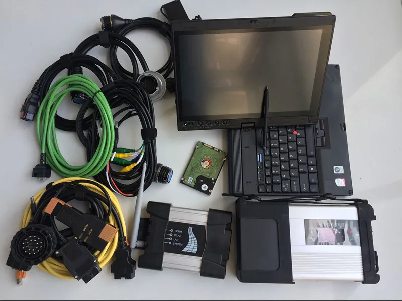 2 в 1 MB Star C5 SD Compact 5 и Wifi ICom Next для B MW с программным обеспечением установленным на