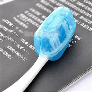 

5 Pcs/Set Portable Toothbrush Head Cover Travel Kit Color 4*2*2.5cm Tooth Brush Holder Covers Toothbrush Protect Tools