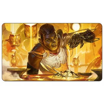 

ghirapur gearcrafter 60x35cm Magic Playmat ghirapur gearcrafter playmat for Board Game Table Mat